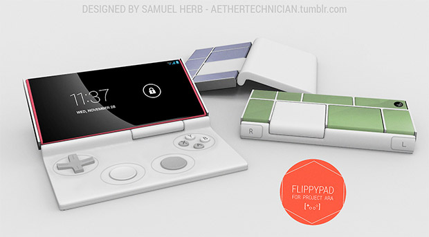 Project Ara Flippypad concept