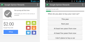 Google Opinion Rewards