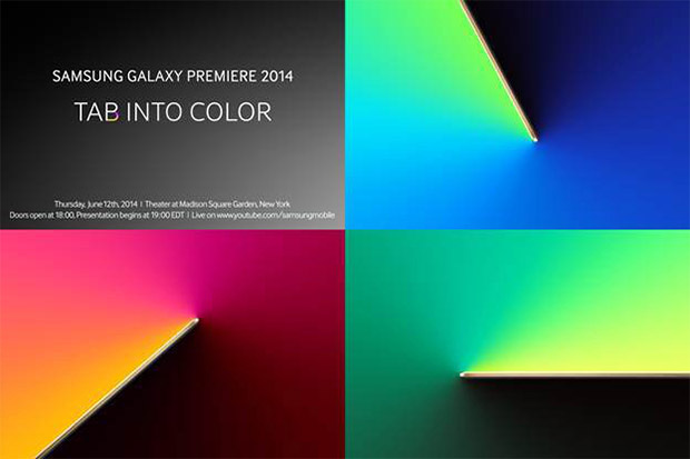 Samsung 'Tab into color' event