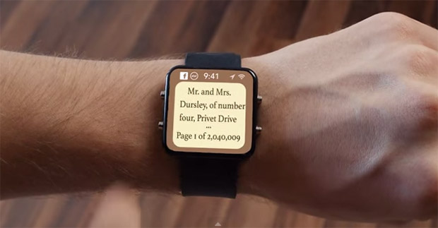 Apple iWatch introduction parody