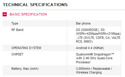 LG-D855 (LG G3) specifications