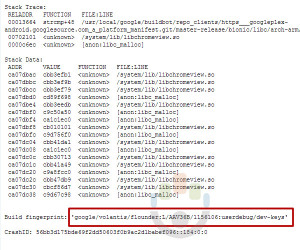 Rumoured Google Flounder