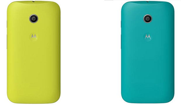 Rumoured Moto E backplates