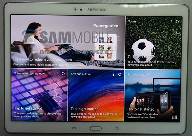 Rumoured Samsung Galaxy Tab S (10.5)