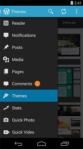 Wordpress for Android