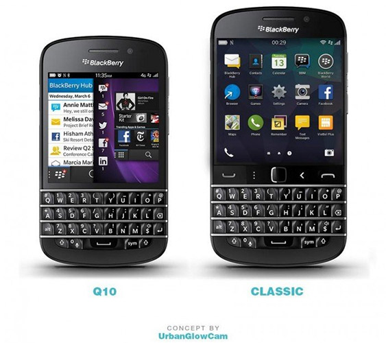 Blackberry Classic concept