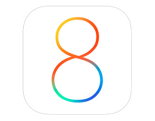 Apple iOS 8 logo