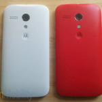 Moto G with 4G LTE next to Moto G