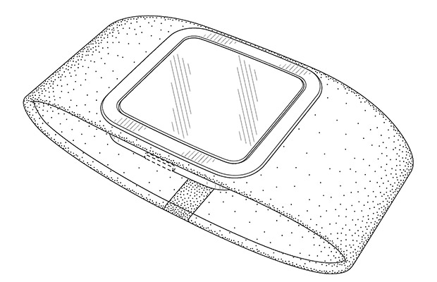 Microsoft smartband patent