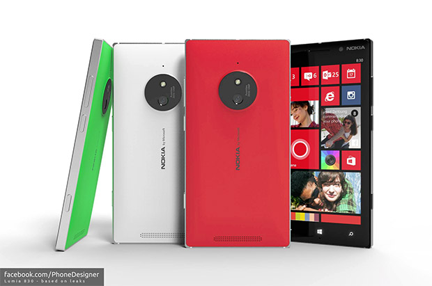 Nokia Lumia 830 concept