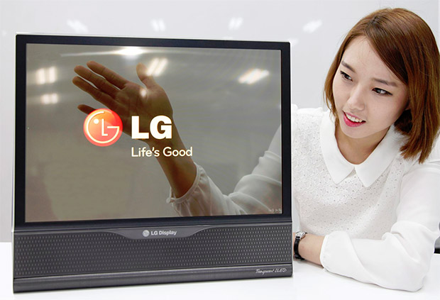 Transparent LG Display