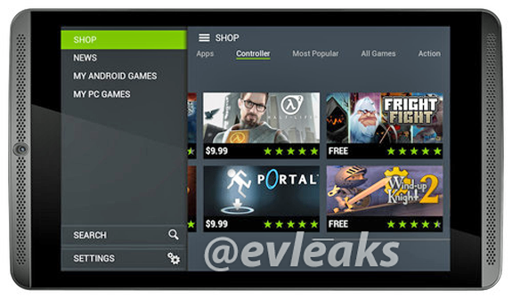 Rumoured NVIDIA Shield Tablet