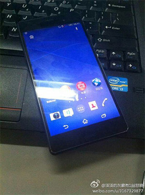 Rumoured Sony Speria Z3