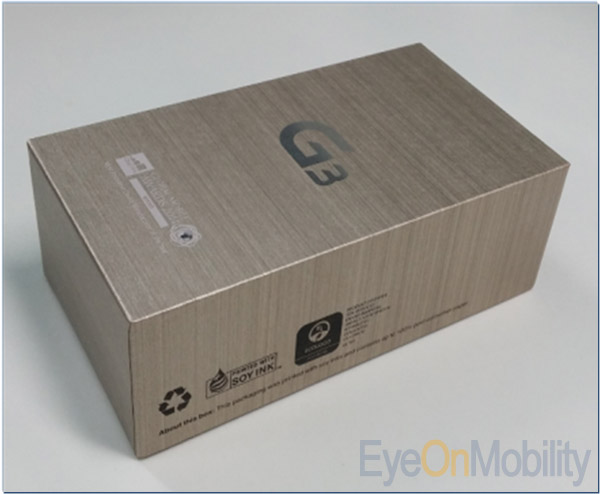 Rumoured Sprint LG G3 unboxing