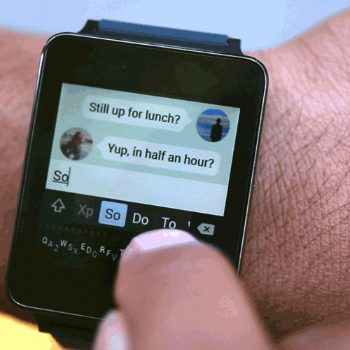 Minuum on Android Wear