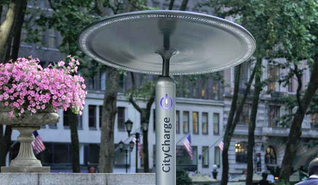CityCharge solar charging station