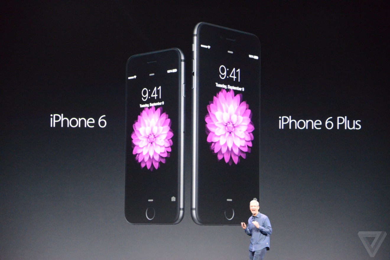 Apple unveils iPhone 6 and iPhone 6 Plus
