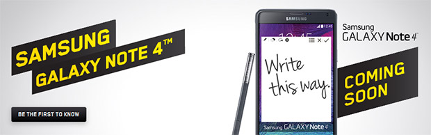 Samsung Galaxy Note 4 coming to Videotron