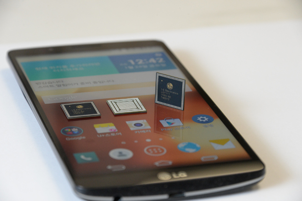 LG G3 Screen with LG NUCLUN SoC