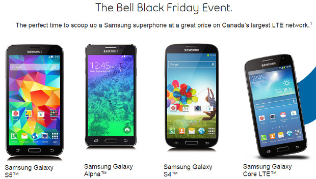 Bell Black Friday 2014 promotion