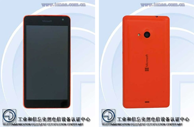 TENAA filing for Microsoft RM-1090