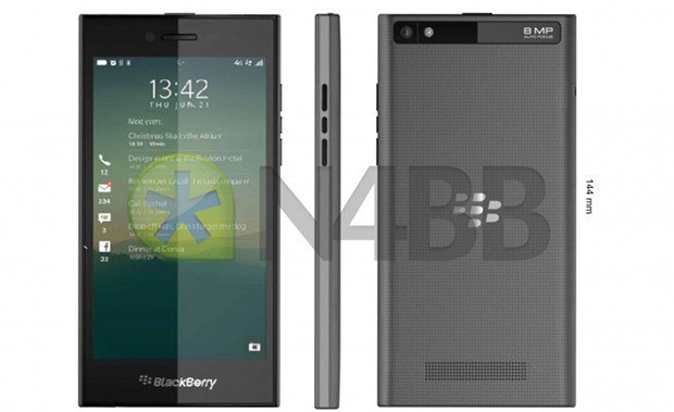 Rumoured BlackBerry Z20