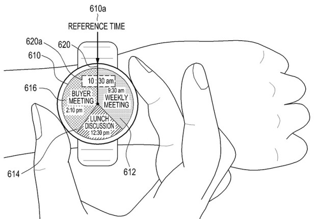 Samsung smartwatch ring interface