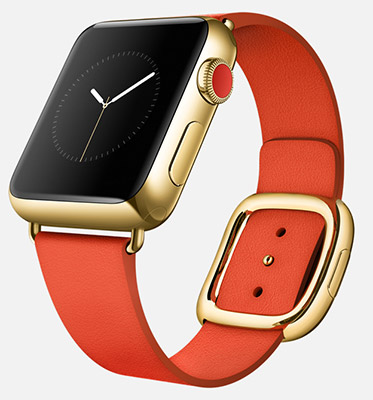 Yellow gold Apple Watch Edition