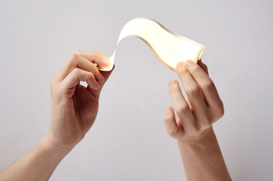 LG Chem flexible light display