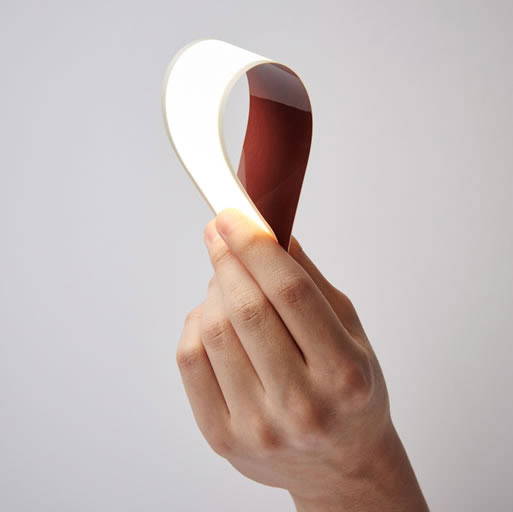 LG Chem flexible light display