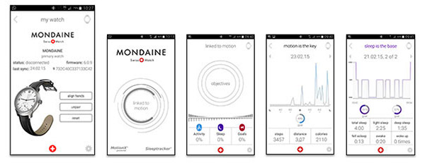 Mondaine Helvetica No 1 Smart app