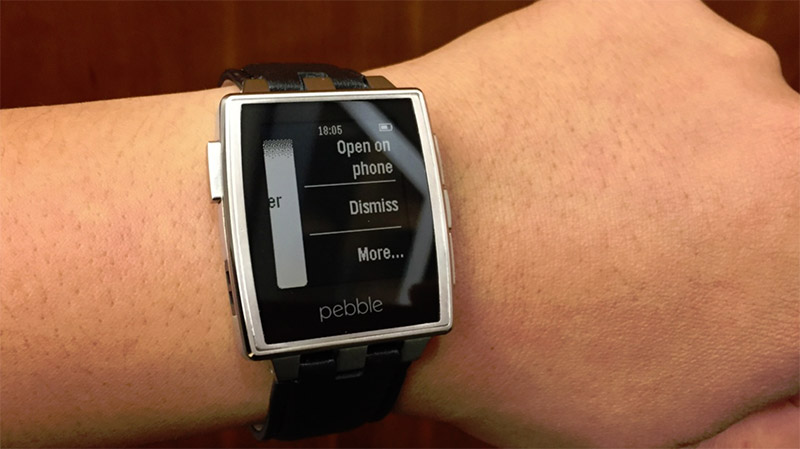 Android Wear notification on Pebble