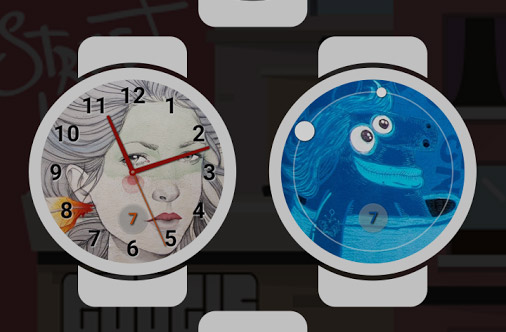 Google Street Art watch face app