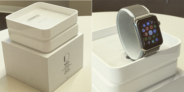 Rumoured Apple Watch packaging