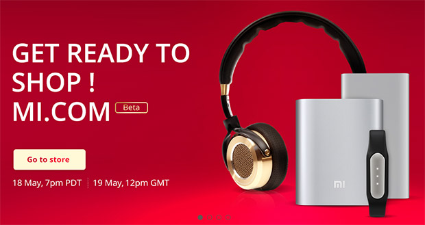 Xiaomi Mi Store beta launch