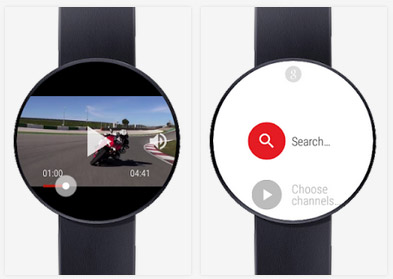 Video Android Wear & YouTube