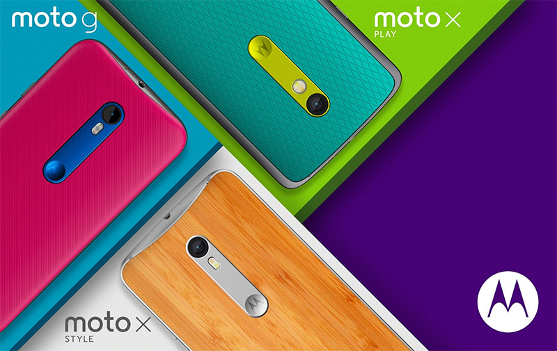 Moto X Style, Moto X and Moto G (2015)