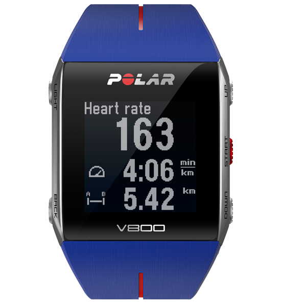 Polar V800 in blue