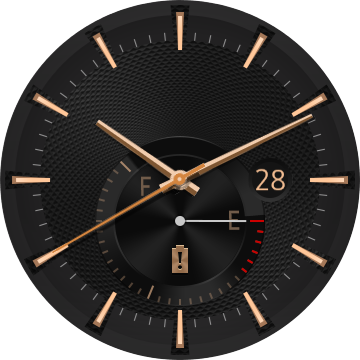 Rumoured Samsung Gear A watch face