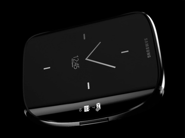 Samsung Galaxy gear edge concept