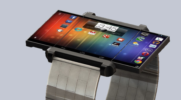 Tri-screen Smartwatch concept