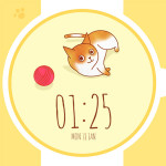 HeyKittyKitty watchface