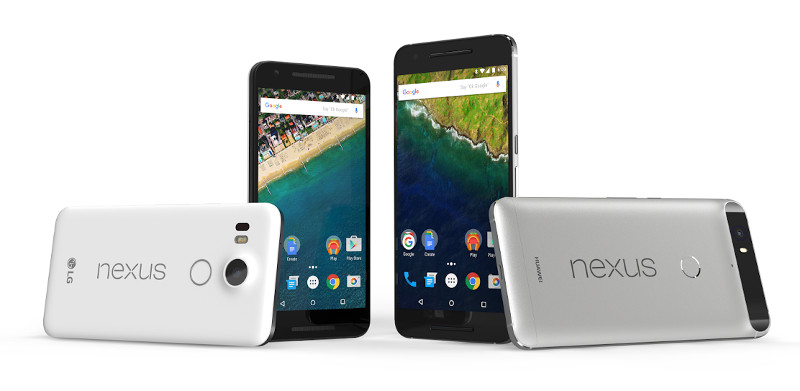 Google Nexus 5X and Nexus 6P