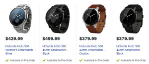 Moto 360 (2015) Best Buy Canada pre-orders