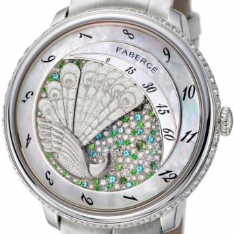 Fabergé Lady Compliquee Peacock at GPHG 2015