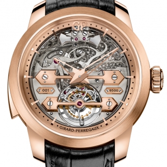 Girard-Perregaux Minute Repeater Tourbillon with Gold Bridges at GPHG 2015