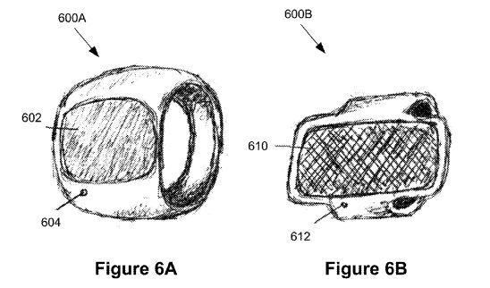 Apple patent for smart ring