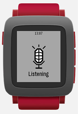 Dictation on Pebble Time