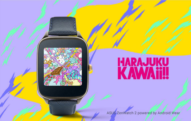 Android Wear watch face by Harajuku Kawaii!