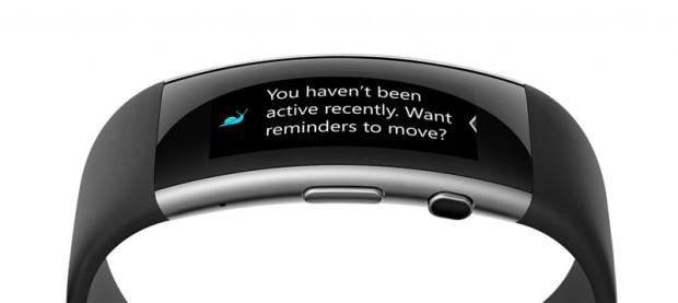 Microsoft Band activity reminder